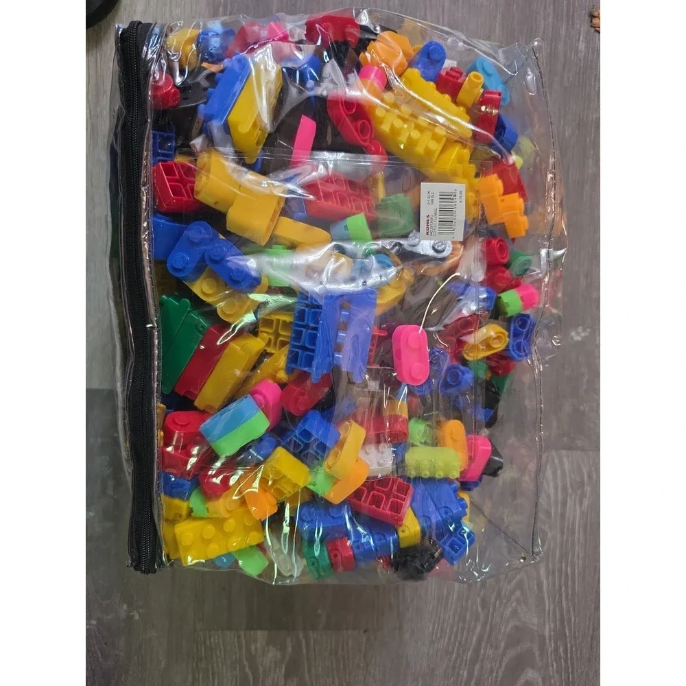 Vintage HUGE Better Blocks 90s Building Blocks And ‎ Book Ideas Over 760 Peaces